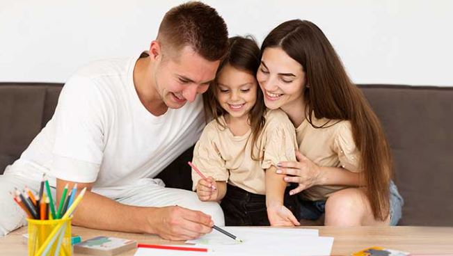 this image shows Parents in the Tutoring Process